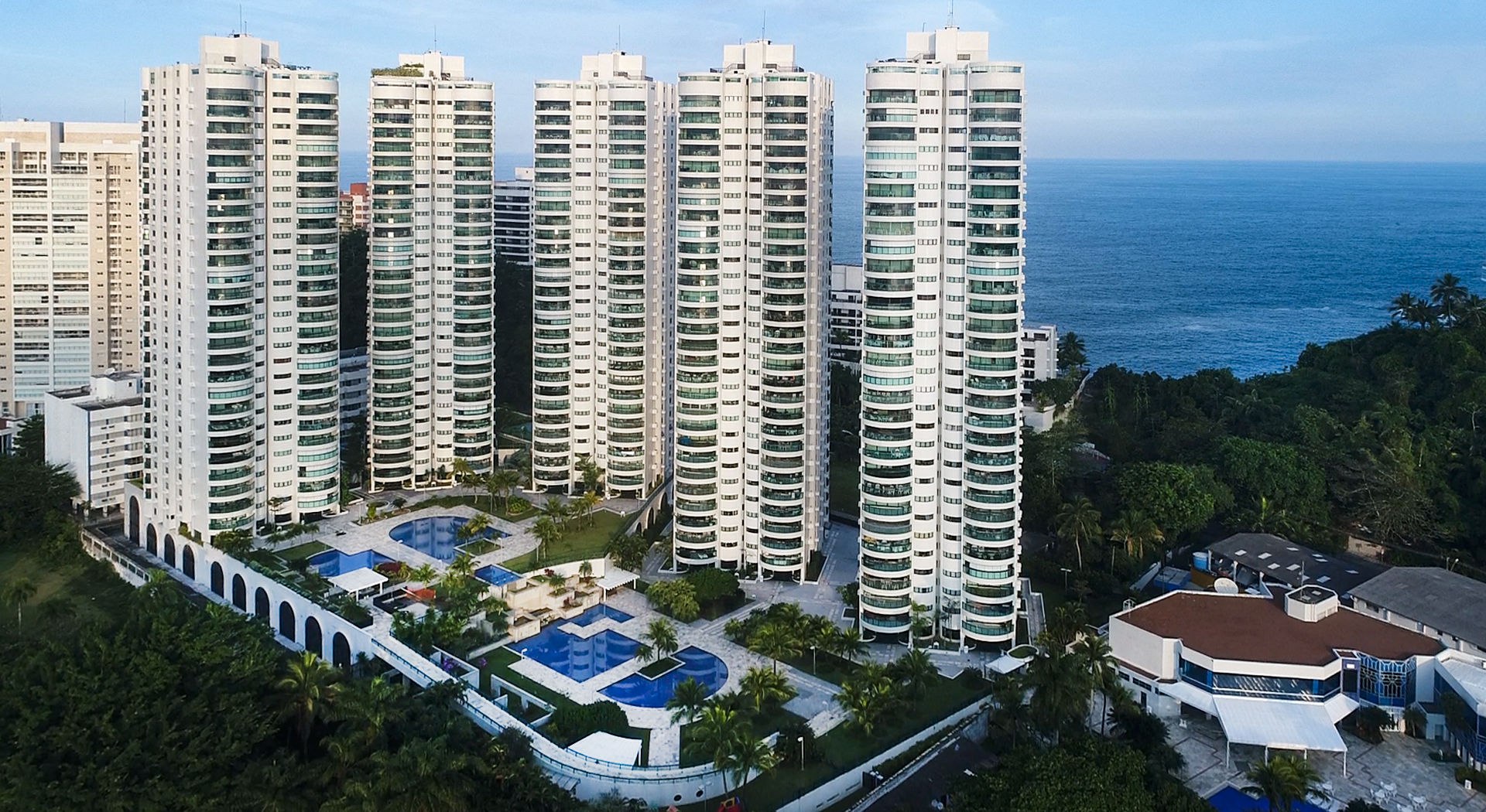 Empreendimento imobiliário residencial ilustrando o planejamento na contratação de consórcio de imóvel